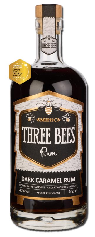 THREE BEES Dark Caramel Rum